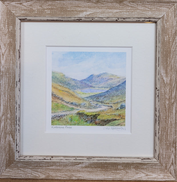 Colin Williamson Kirkstone Pass, Lake District, Mounted and Framed Picture