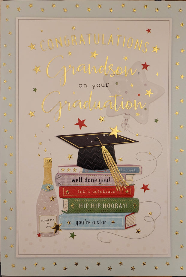 ICG Grandson Graduation Card