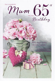 ICG Mum 65th Birthday Card