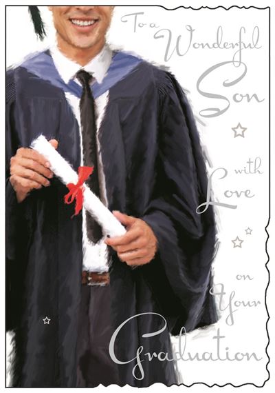 Jonny Javelin Son Graduation Card