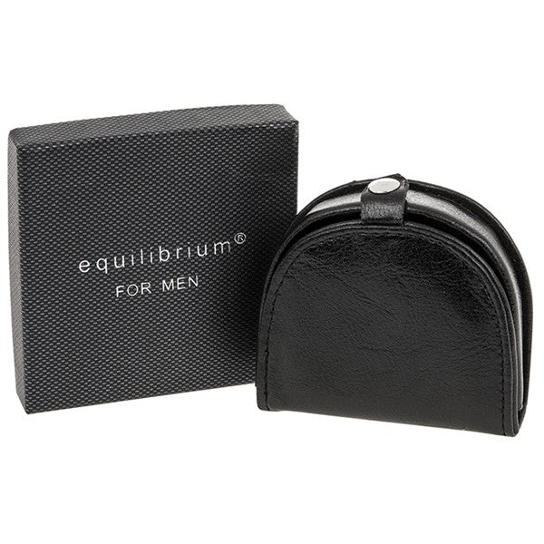 Equilibrium Men's Coin Purse Black Boxed