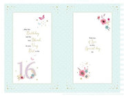 ICG Granddaughter 16th Birthday Card