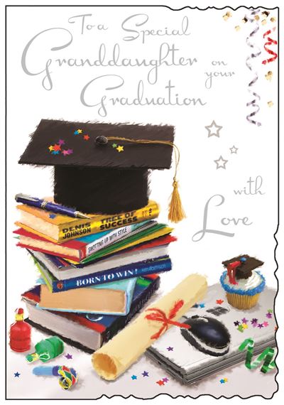 Jonny Javelin Granddaughter Graduation Card