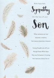 ICG Sympathy Loss of Son Card*