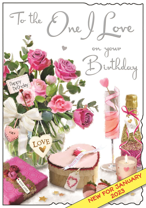 Jonny Javelin One I Love Birthday Card*