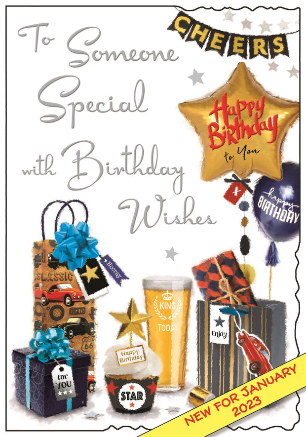 Jonny Javelin Someone Special Birthday Card*