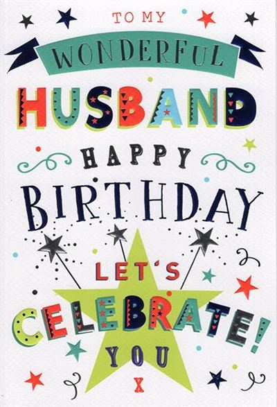 ICG Husband Birthday Card