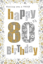 Nigel Quiney 80th Birthday Card*