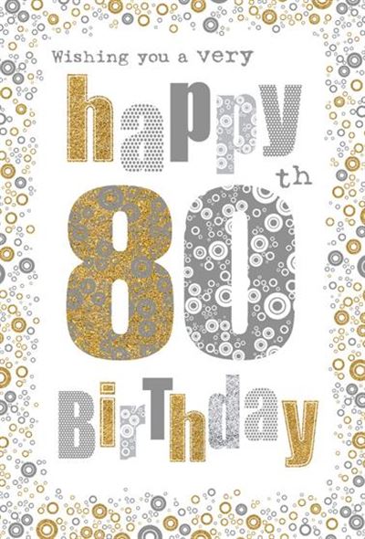 Nigel Quiney 80th Birthday Card*