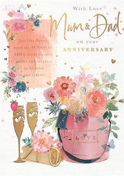 Words & Wishes Mum & Dad Anniversary Card*