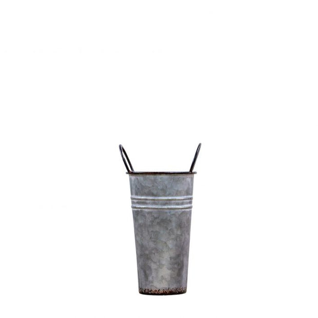 Arley Galvanised Flower Bucket Small