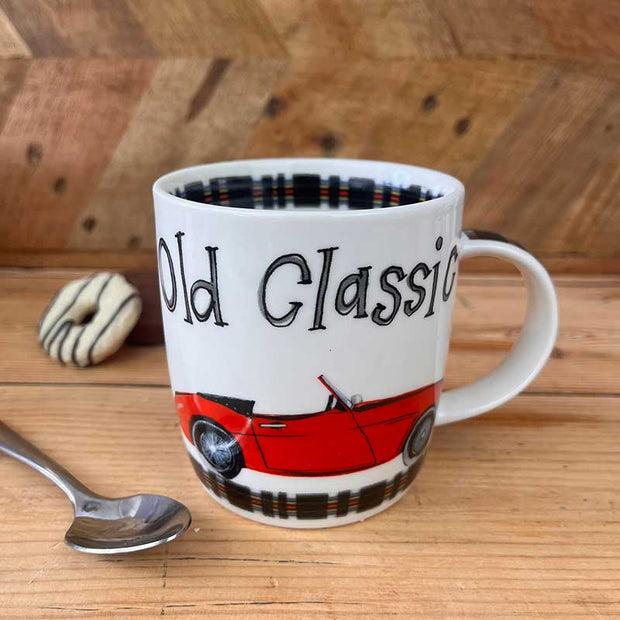 Alex Clark Old Classic Car Mug