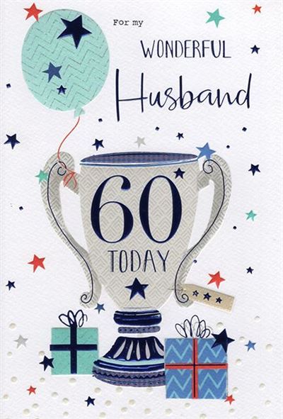 ICG Husband 60th Birthday Card*