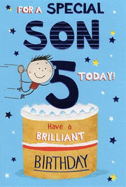 ICG Son 5th Birthday Card