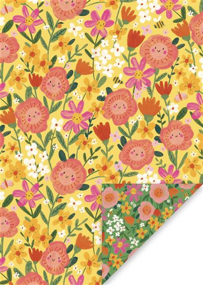 Glick Kate McFarlane Happy Garden Flat Wrap*