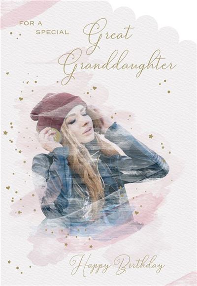 ICG Great Granddaughter Birthday Card*