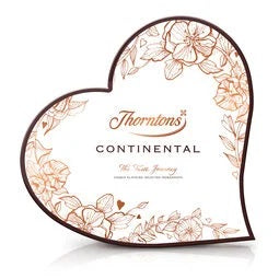 Thorntons Continental Heart Box 407g