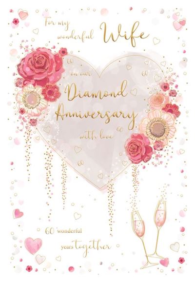 ICG Wife Diamond Anniversary Card*