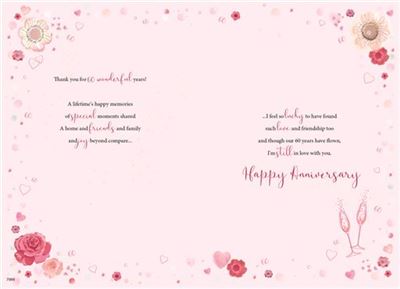 ICG Wife Diamond Anniversary Card*