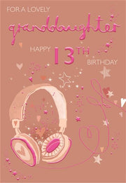 ICG Granddaughter 13th Birthday Card