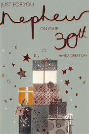 ICG Nephew 30th Birthday Card