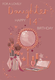 ICG Daughter's 14th Birthday Card