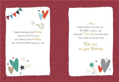 ICG Fiancé Birthday Card*