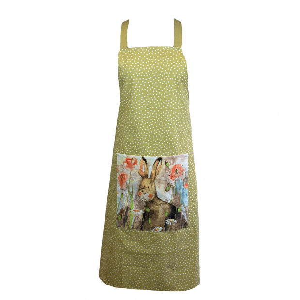 Alex Clark Hare & Poppies Apron