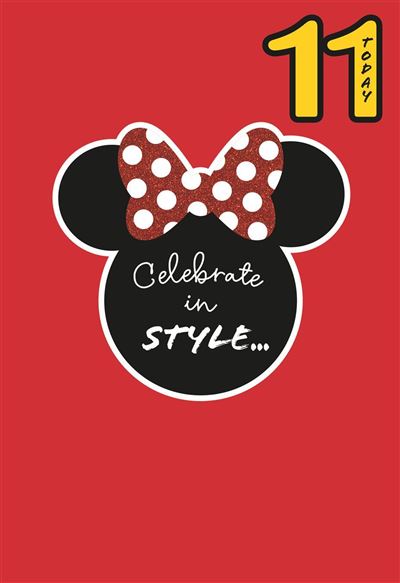 Hallmark 11th Disney Birthday Card*