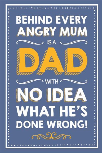Emotional Rescue Dad Birthday Card