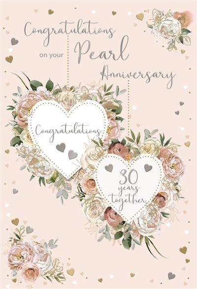 ICG Pearl Anniversary Card