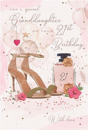 ICG Granddaughter 21st Birthday Card