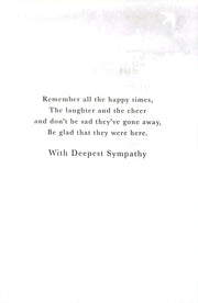 Words N Wishes Sympathy Card*