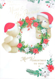 Hallmark Mum & Partner Christmas Card