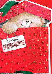 Hallmark  Granddaughter Christmas Card