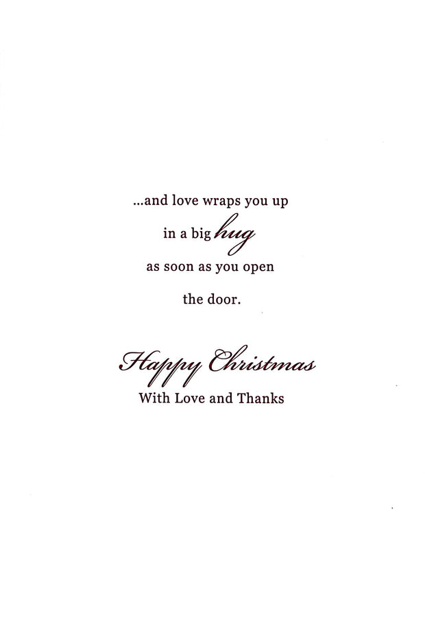 Hallmark Mum & Dad Christmas Card