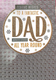 Hallmark Dad Christmas Card