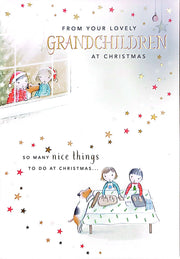 Hallmark Grandchildren Christmas Card