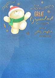 Hallmark Great Grandad Christmas Card