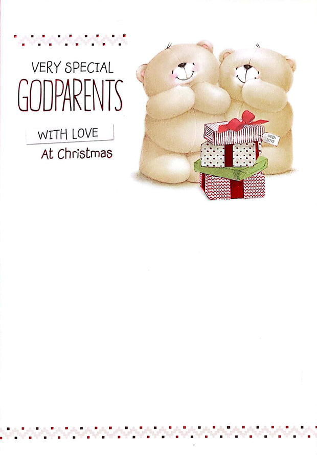 Hallmark Godparents Christmas Card