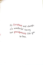 Hallmark Gran & Grandad Christmas Card