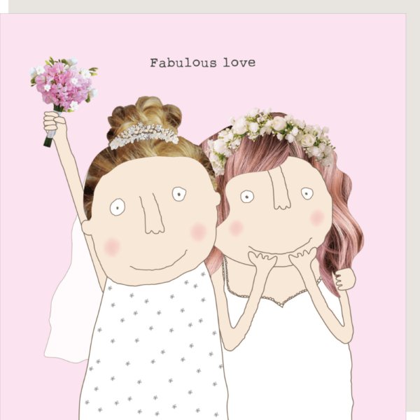 Rosie Made A Thing Mrs & Mrs Wedding Card