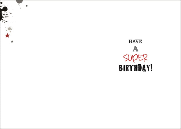 Jonny Javelin 80th Birthday Card*