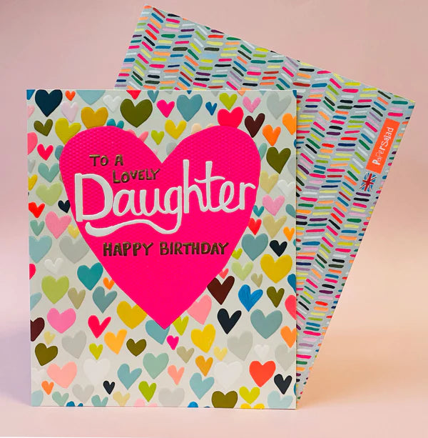 Paper Salad Daughter Birthday Card*