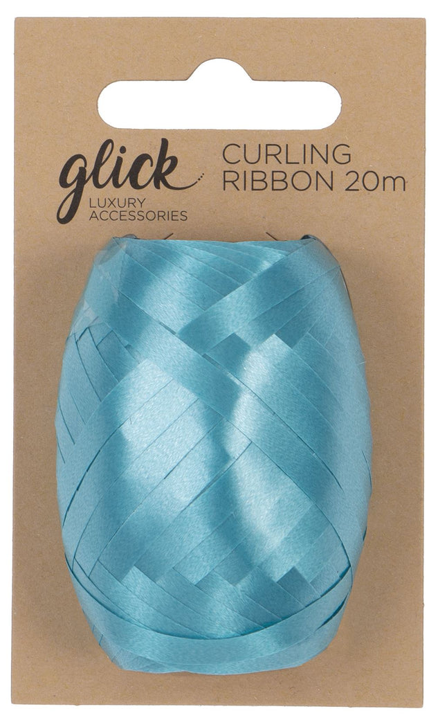 Glick Aqua Curling Ribbon