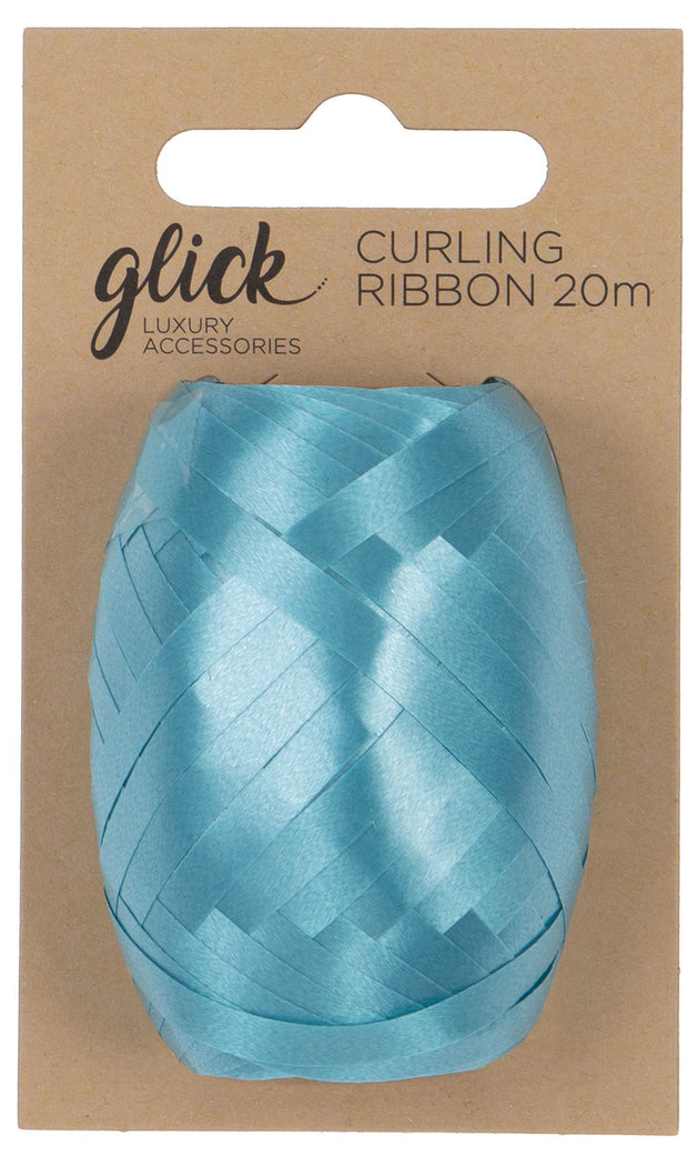 Glick Aqua Curling Ribbon*