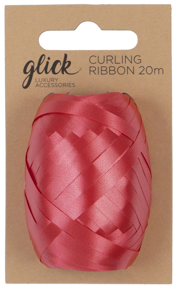 Glick Red Curling Ribbon