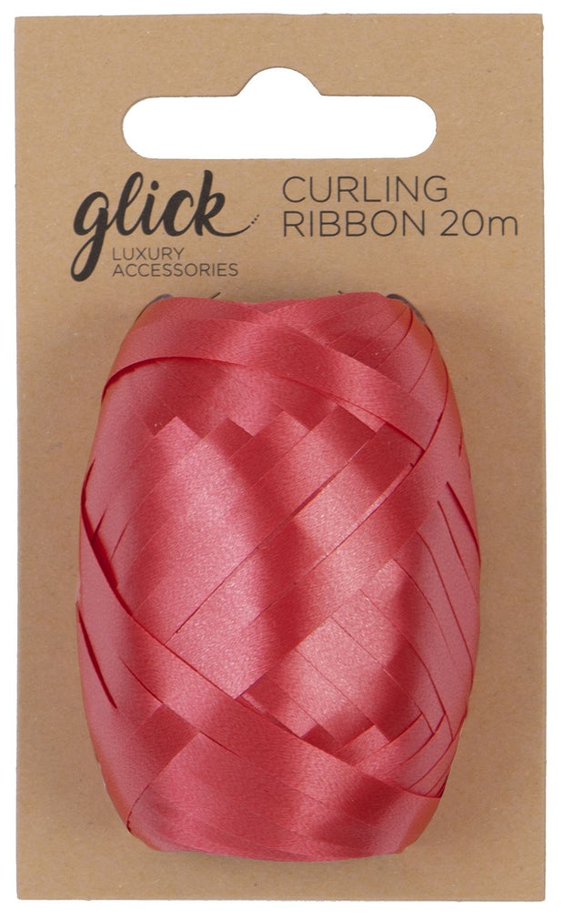 Glick Red Curling Ribbon*