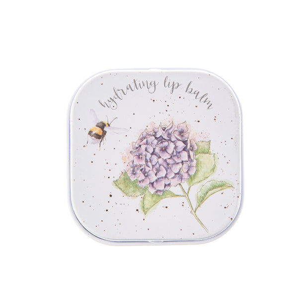 Wrendale "Hydrangea" Bee Lip Balm Tin