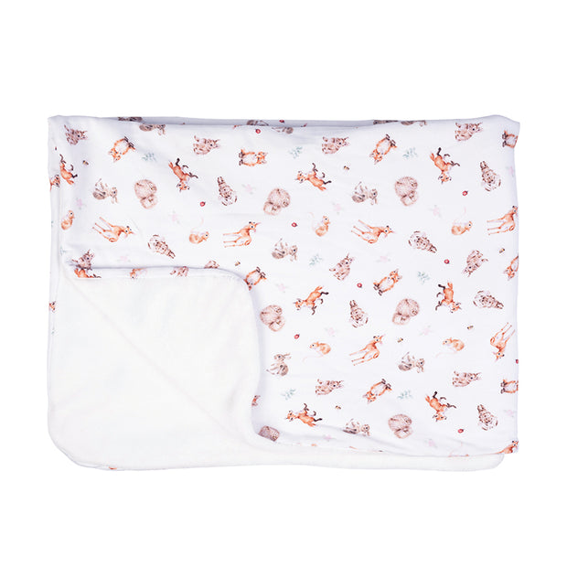 Wrendale Little Forest' Baby Blanket